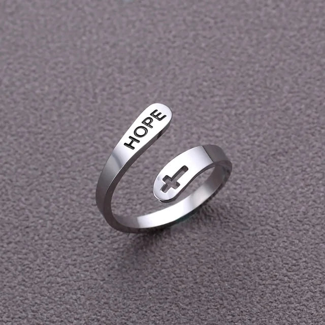 Love, Faith, Hope Rings