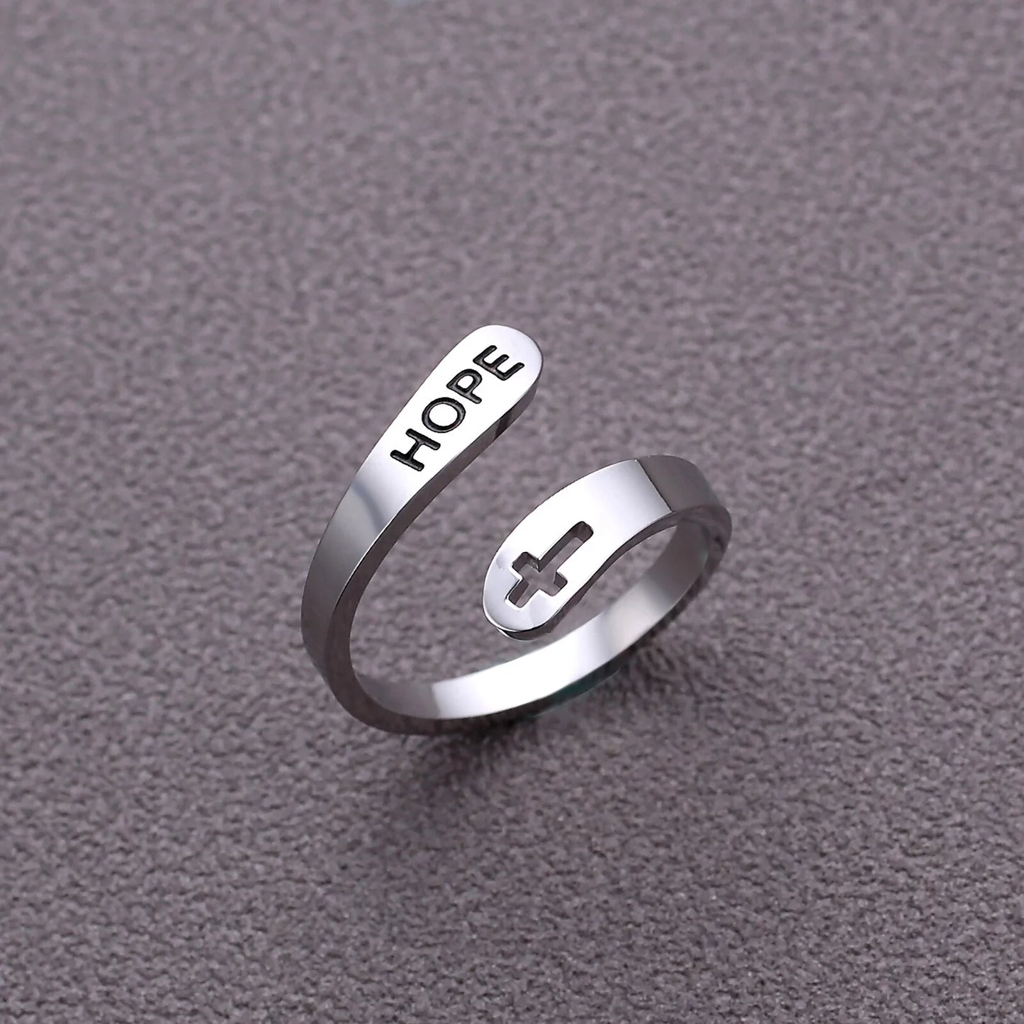 Love, Faith, Hope Rings