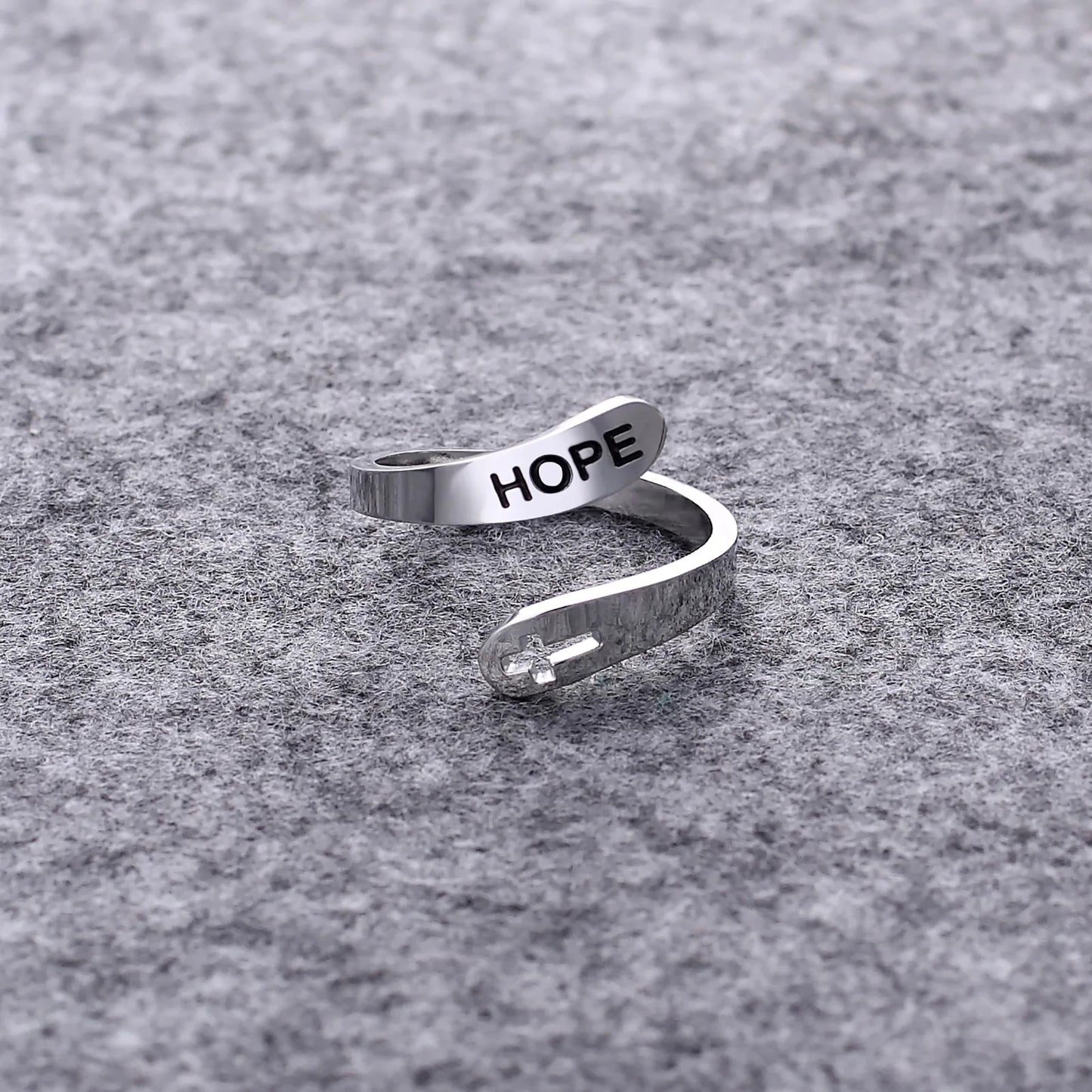 Love, Faith, Hope Rings