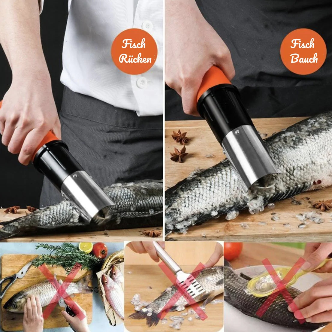 Cordless Electric Fish Scraper
